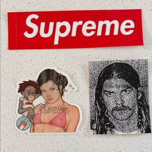 SUPREME Limited Edition Stickers!